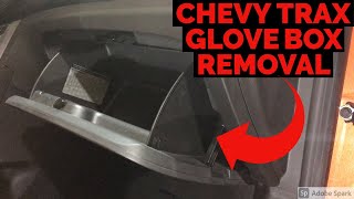 Chevy Trax Glove Box Removal - Same for Buick Encore