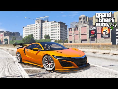 HONDA NSX TERKENCANG DUNIA MANTAP JAYA - GTA V MOD INDONESIA SULTAN UPIN IPIN