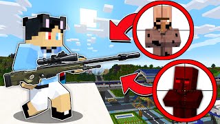 Download lagu I Became The Greatest SNIPER To Save Baby Brainrots in Minecraft mp3