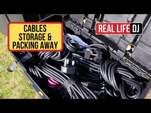 Mobile DJ Tips How I Organise My Cables | Real Life DJ | DJ Information How Too March 2020