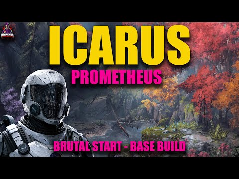 ICARUS DAY 3 - OPEN WORLD PROMETHEUS MAP - BASE BUILDING