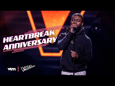 Néhémi - 'Heartbreak Anniversary' | The Blind Auditions | The Voice van Vlaanderen | VTM