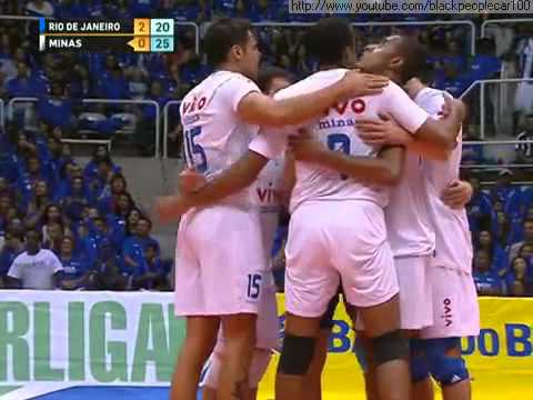 Superliga Masculina de Volei 2011/2012 - RJX Rio de Janeiro 2 x 3 Vivo Minas