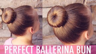 Perfecting a Perfect Ballerina Bun | Brown Haired Bliss