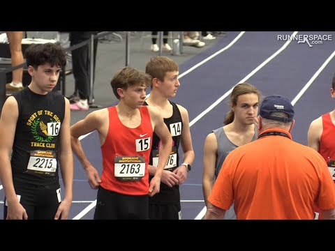 Boys 5000m Section 1 - Spokane High School Invitational 2026 [Full Race Replay]