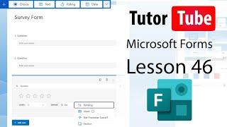 Microsoft Forms - Lesson 46 - Customizing Form Theme