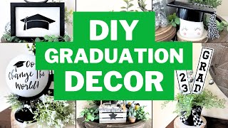 DIY Graduation Decor | Easy Graduation DIYs | Dollar Tree Graduation DIYs