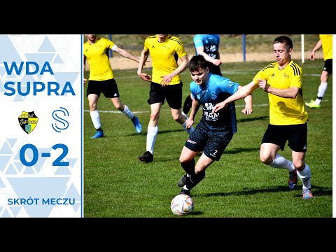 Wda Lipusz - Supra Kwidzyn - skrót spotkania 23 kolejki