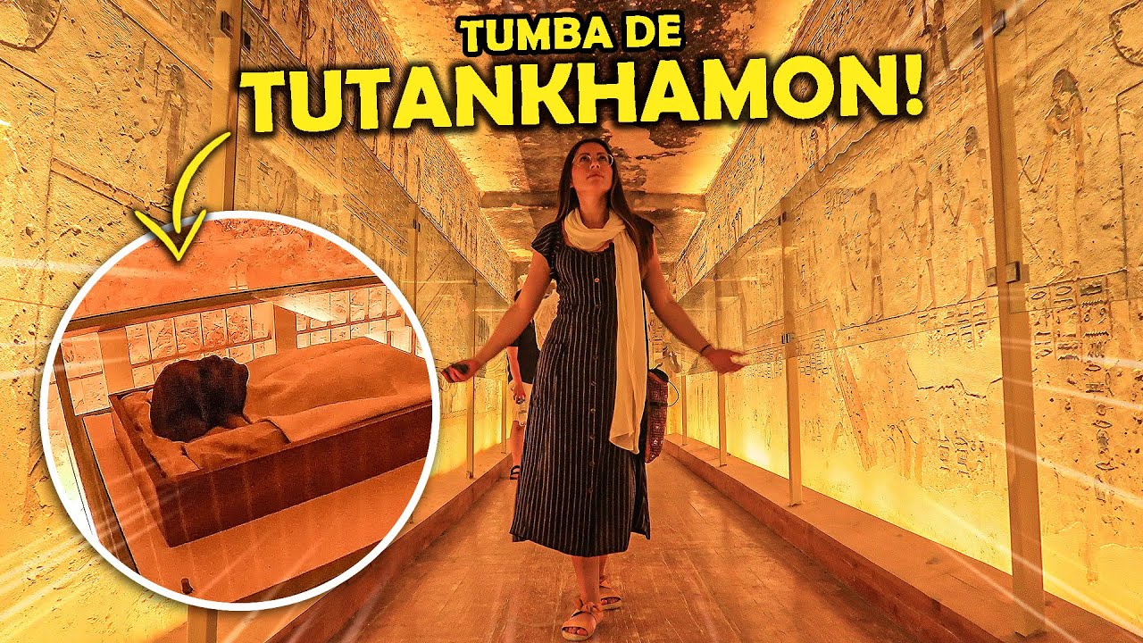 ENTREI NA TUMBA DE TUTANKHAMUN no EGITO! Luxor Ep. 3 | Brasileira no Egito