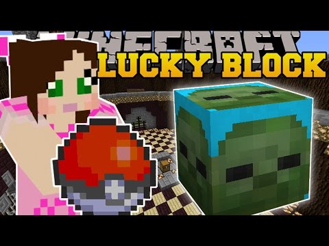 Minecraft: POKEMON CHALLENGE GAMES - Lucky Block Mod - Modded Mini-Game