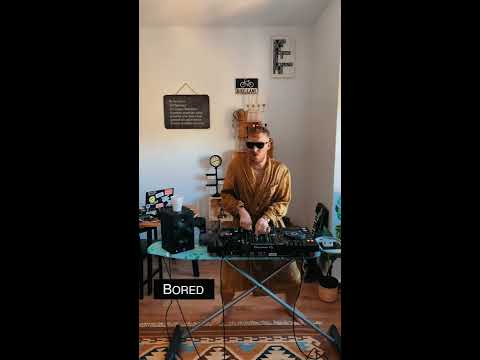 HUGEL live performance - "Bored in the House !"