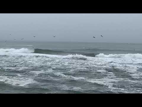 Beach view of Klamath Rivermouth