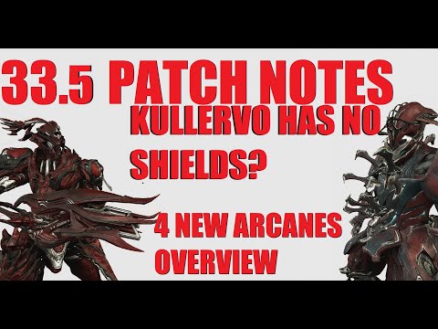 [WARFRAME] FULL PATCH NOTES Seven Crimes Of Kullervo Overview/New Loot