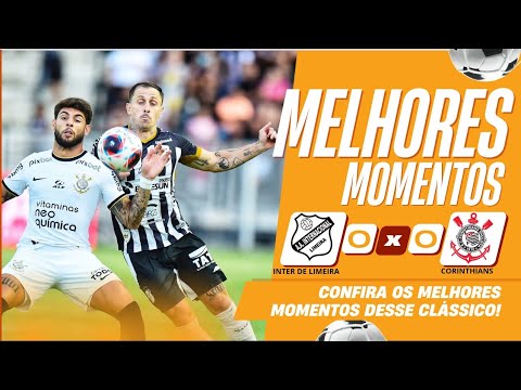 INTER DE LIMEIRA Limeira 0 x 0 CORINTHIANS || MELHORES MOMENTOS (COMPLETOS) || PAULISTÃO 2023