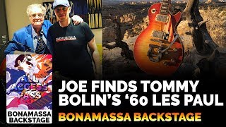 Joe Bonamassa finally finds Tommy Bolin of Deep Purple&#39;s 1960 Les Paul