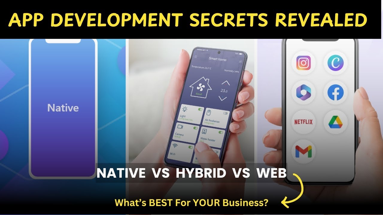 Native vs Hybrid vs Web Apps: Which App Is Best for Your Business in 2025?
