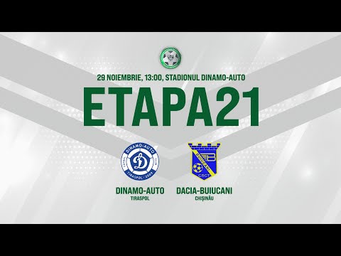 LIVE: DIVIZIA NAȚIONALĂ,Etapa 21  ,FC DINAMO-AUTO  - DACIA-BUIUCANI    29.11.2020, 13:00
