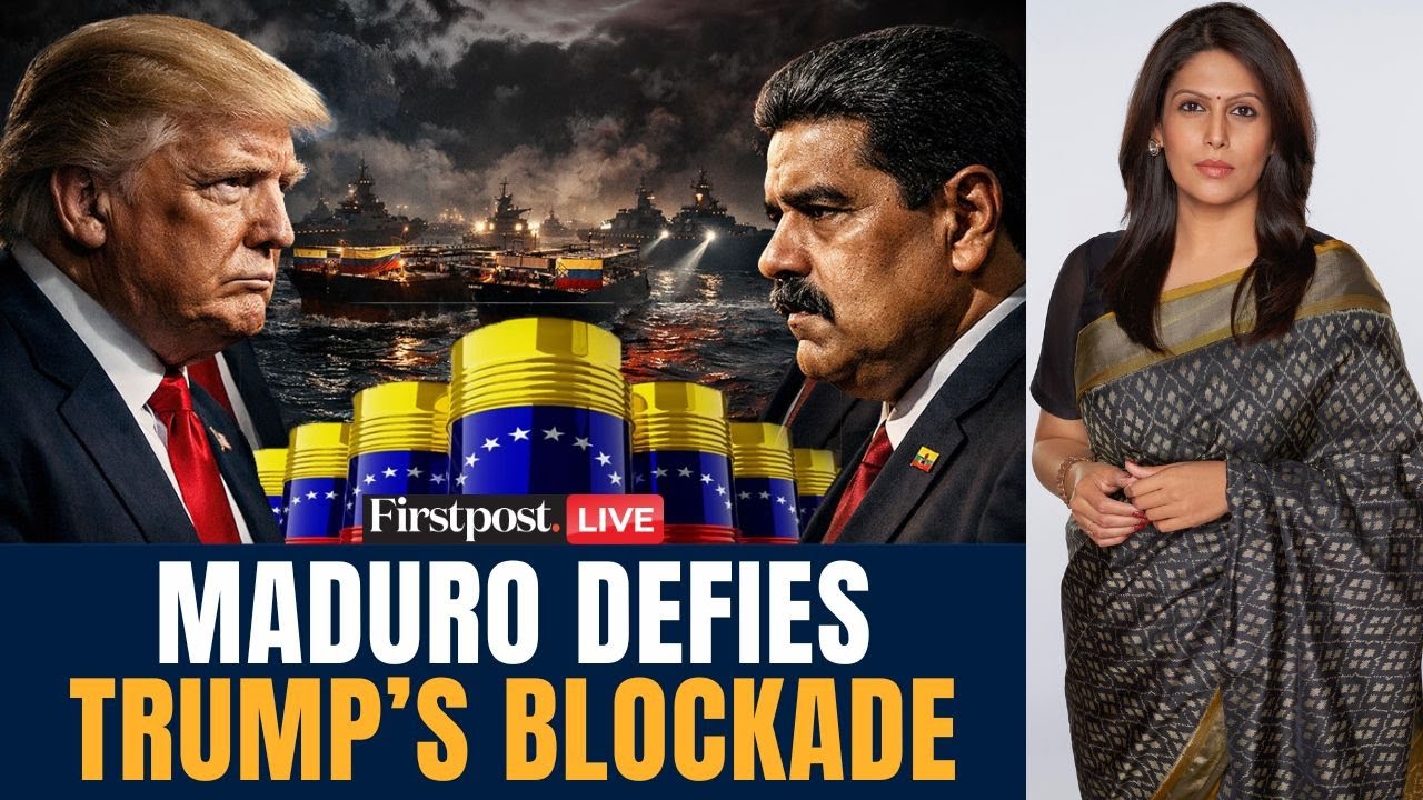 Trump vs Maduro LIVE: Maduro Defies Trump's Oil Blockade as US-Venezuela Tensions Rise |Palki Sharma