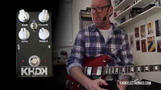 Video thumbnail for KHDK: No.1 OVERDRIVE - SG to Blackface demo by Brett Kingman