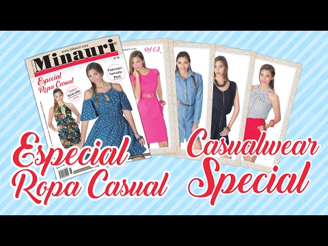 Minauri Nº 18 Ropa Dama - Casual - Women Clothing ( Pattern Magazine ) Minauri Nº 18 Ropa Dama - Casual - Women Clothing ( Pattern Magazine )