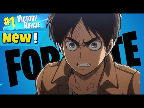 EREN VS THE WORLD !! Fortnite x Attack on Titan