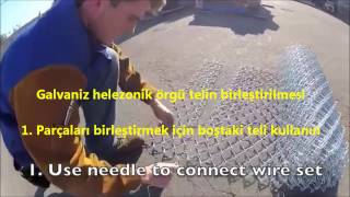 Beton Direk Nasıl Dikilir 0546 882 55 44 Tel Örgü Montajı Nasıl Yapılır Beton Çi