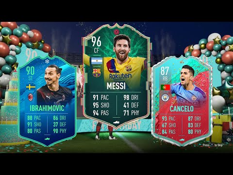 2X FUT BIRTHDAY PARTY BAG PACK + 87+ RED PLAYER PICKS FIFA 20