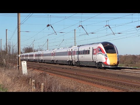 East Coast Mainline Class 800 and 801 LNER Azuma Compilation