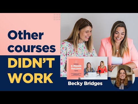Bookkeeper Success: The confidence and support I needed (Becky Bridges on The Success Programme)