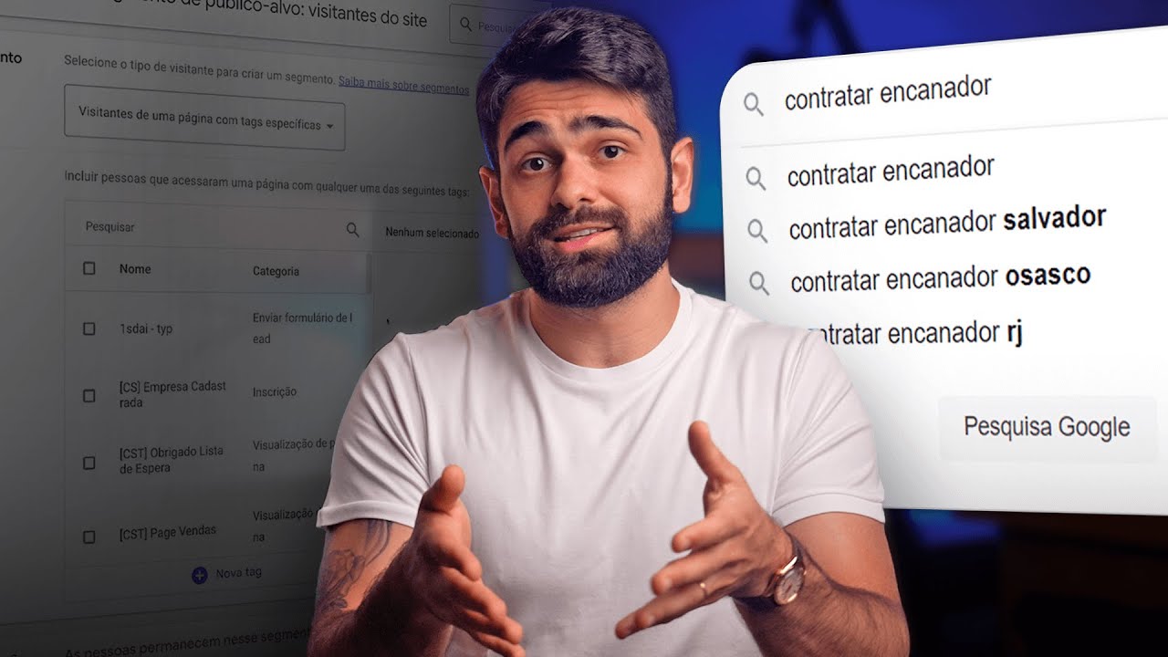 Como escolher públicos e palavras-chave no Google Ads em 2024 | Live #269