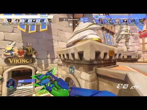 HAKSAL GENJI POV | Vancouver Titans vs. Los Angeles Valiant | All the moments as Genji