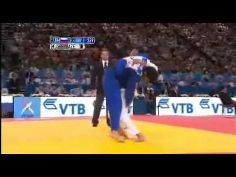 JUDO 2011 World Championships: Arsen Galstyan (RUS) Ilgar Mushkiyev (AZE)