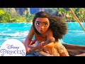 Moana's First Time Sailing | Disney Princess