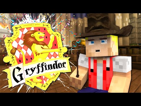 CastCrafter - GRYFFINDOR! - Harry Potter in Minecraft! - Witchcraft and Wizardry - #3
