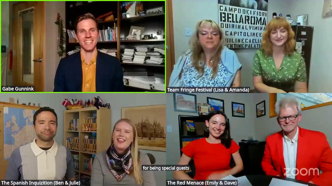 Monday Night Trivia with the Rick Steves’ Europe Staff