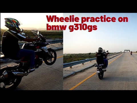 Thumbnail for Wheelie practice on bmw g310Gs | #Bmwg310gs | #Bmwg310R | wheelie successfully done on g310gs by BMW G310GS
