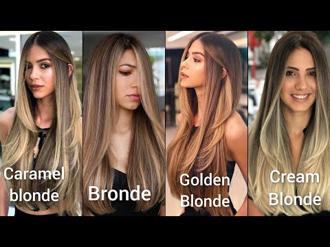 Top 37 Shades Of Blond Hair Colors//Hair Dye Highlight...