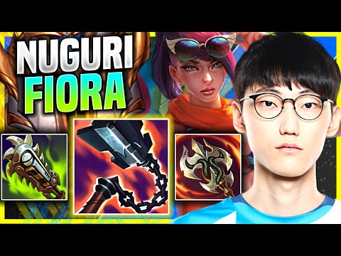 NUGURI BRINGS BACK HIS ICONIC FIORA WITH NEW ITEMS! - NUGURI Plays Fiora Top vs Camille!