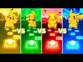 Pikachu vs Pikachu vs Pikachu vs Pikachu - Tiles Hop EDM Rush