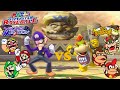 Mario Superstar Baseball Waluigi Mashers Vs Bowser Jr Rookies Wario Palace