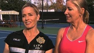 CSI: - Behind the Scenes: Chris Evert video
