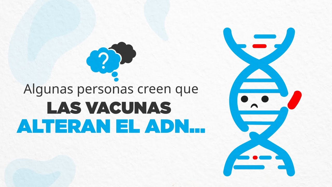 Las vacunas NO alteran el ADN
