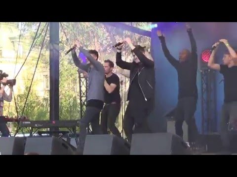 ESCKAZ in Stockholm: Joe and Jake (United Kingdom) - Uptown Funk (at Eurovillage)