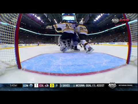 No goal, goalie interference 2 Feb 2013 Boston Bruins vs Toronto Maple Leafs NHL Hockey