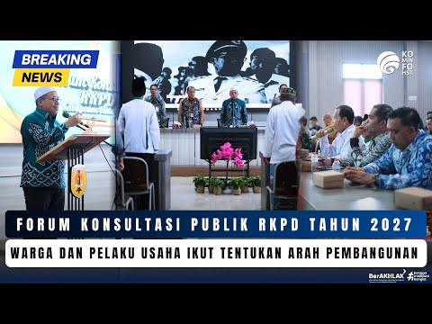 FKP RKPD 2027, Warga dan Pelaku Usaha Ikut Tentukan Arah Pembangunan