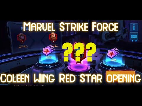 Marvel Strike Force: Colleen Wing Red Star opening