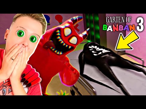 ACHEI os NOVOS MONSTROS do GARTEN OF BANBAN 3! PARTE 2 - Garten of Banban 3