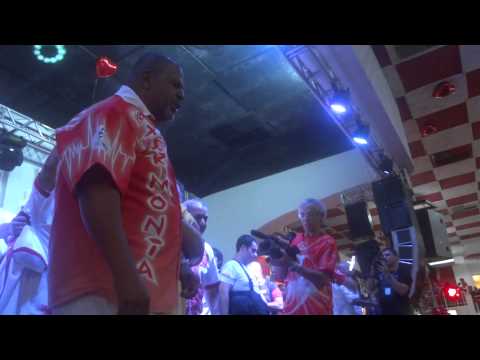 Anúncio do samba vencedor do Salgueiro para o Carnaval de 2014