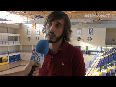 Declaraciones Pelayo Larraona en su presentación como nuevo jugador del Melilla Baloncesto