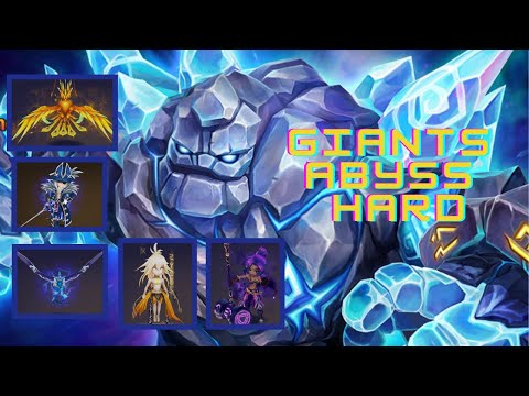 Giants Abyss Hard. (Galleon did perfect AI?) #summonerswar